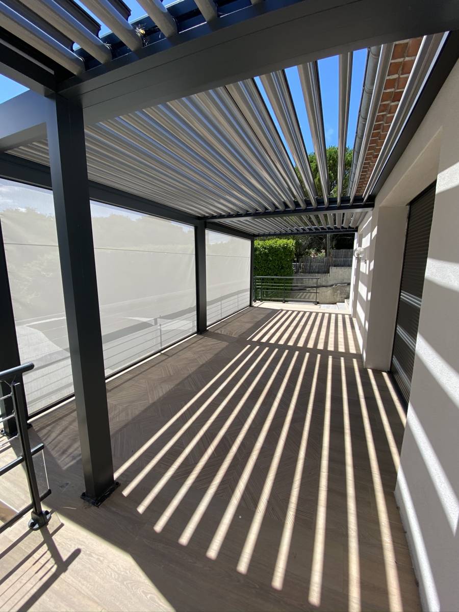 Installation de pergolas et protections solaires dans le 34